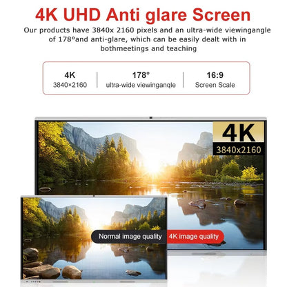 Interactive White Board School TV Touch Screen Monitor Interactive Display Smart Board Office